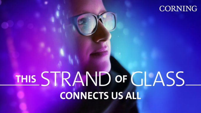 CorningOpComm's tweet photo. #OpticalFiber lets us share with friends, family, and coworkers around the globe. Celebrate 50 years of connections and the boundless possibilities of tomorrow. #50YearsOfFiber
https://t.co/AEmij32s0b https://t.co/i5Ip0jIU4E