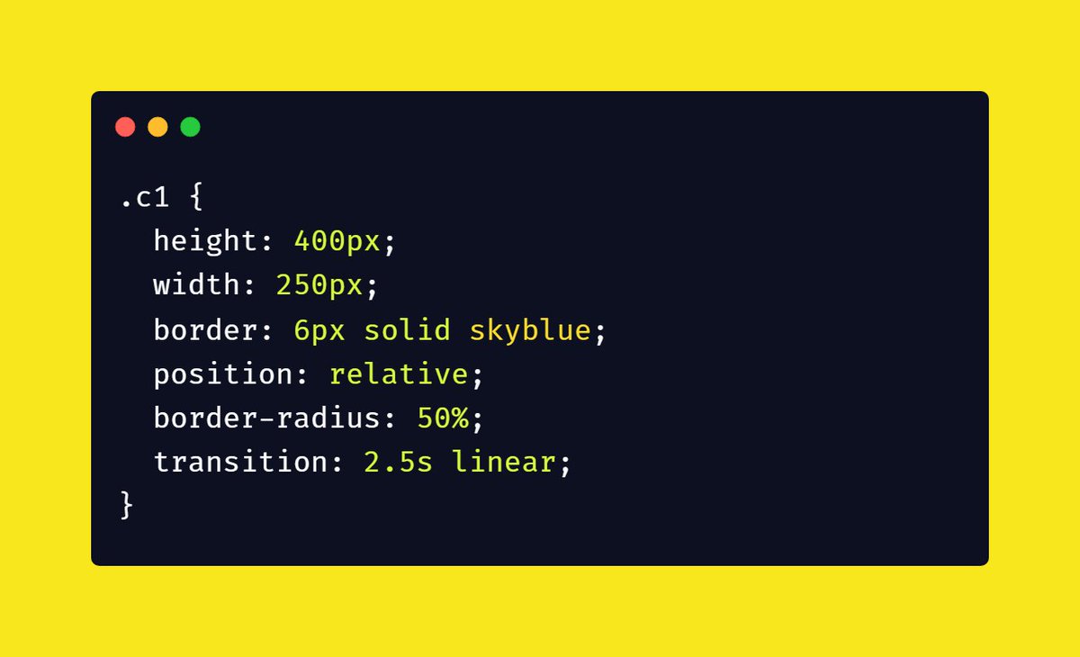  Create a div with class "c1" (circle1) and set it width and height little bit larger than image Apply solid border