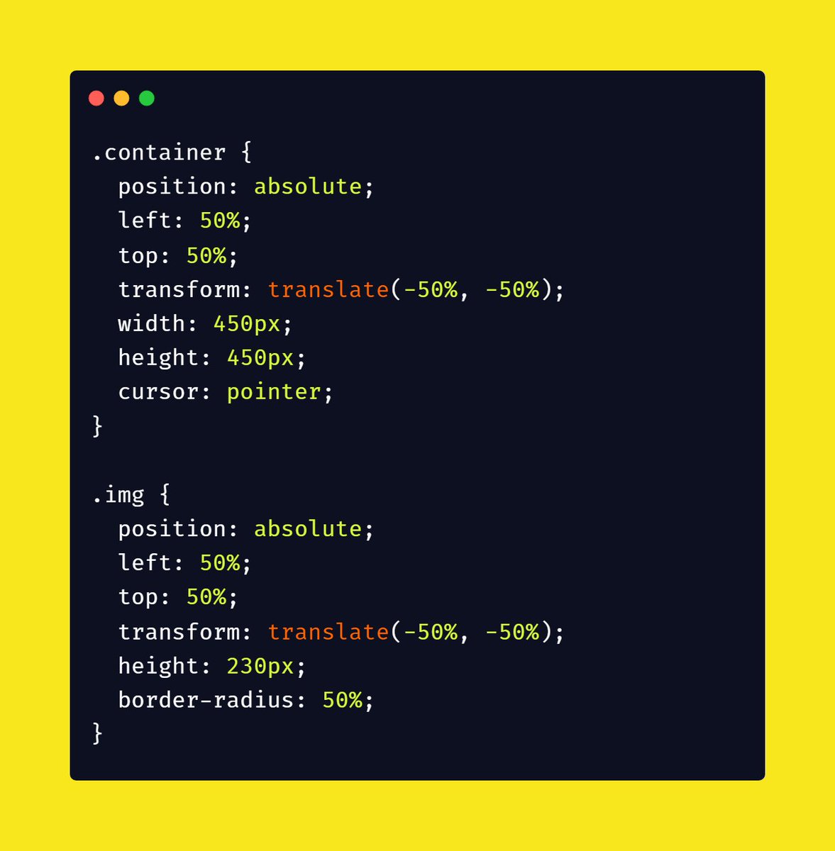  Create a container and wrap your image inside it.You can center everything if you want.