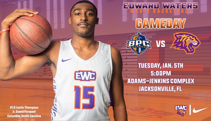 EWU_Athletics's tweet photo. HAPPY GAMEDAY TIGER NATION!
Men’s Basketball Gameday Info:
#EWCMBB 🆚 @bpcathletics
⏰5:00pm
📍Adams-Jenkins Complex/Jacksonville, FL
🚫 No Spectators Allowed Due To @GCACInfo policy
📺 https://t.co/iqfntTDbYS
📊 https://t.co/eY8L6kZYLu
📰 https://t.co/copnlnzziR
#TigerPride!🐅🏀 https://t.co/2iRvctcz0B