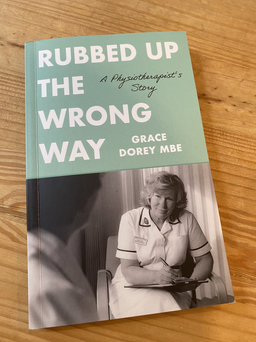 Melissa_Cleese's tweet image. One of the first medical memoirs to be written by a distinguished physiotherapist! Grace Dorey MBE has inspired me so much with her stories and it was so interesting to read how the physio profession has evolved over the years. #Physiotherapy #Reading