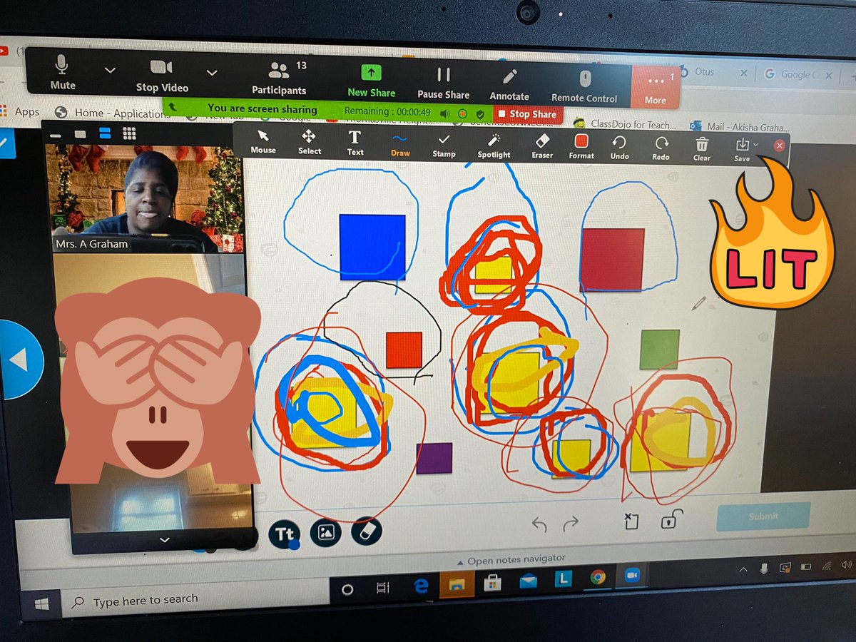 MrsGrahamTHES's tweet image. Overcoming obstacles in 2020, teaching 5 and 6 year olds how to manipulate their screen to complete tasks independently (circle shapes exactly the same). #chooseTHES