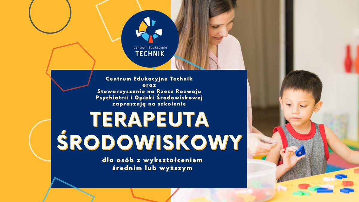 technikslupsk's tweet photo. 📣Centrum Edukacyjne Technik zaprasza na szkolenie
TERAPEUTA ŚRODOWISKOWY 👩‍⚕️

💡 Stowarzyszenie posiada akredytację Ministerstwa Zdrowia i jest jedną z pięciu organizacji prowadzącą tego typu szkolenia na terenie Polski.

⏳ Szkolenie trwa 2 lata (18 zjazdów) https://t.co/H3IPH6lFk1