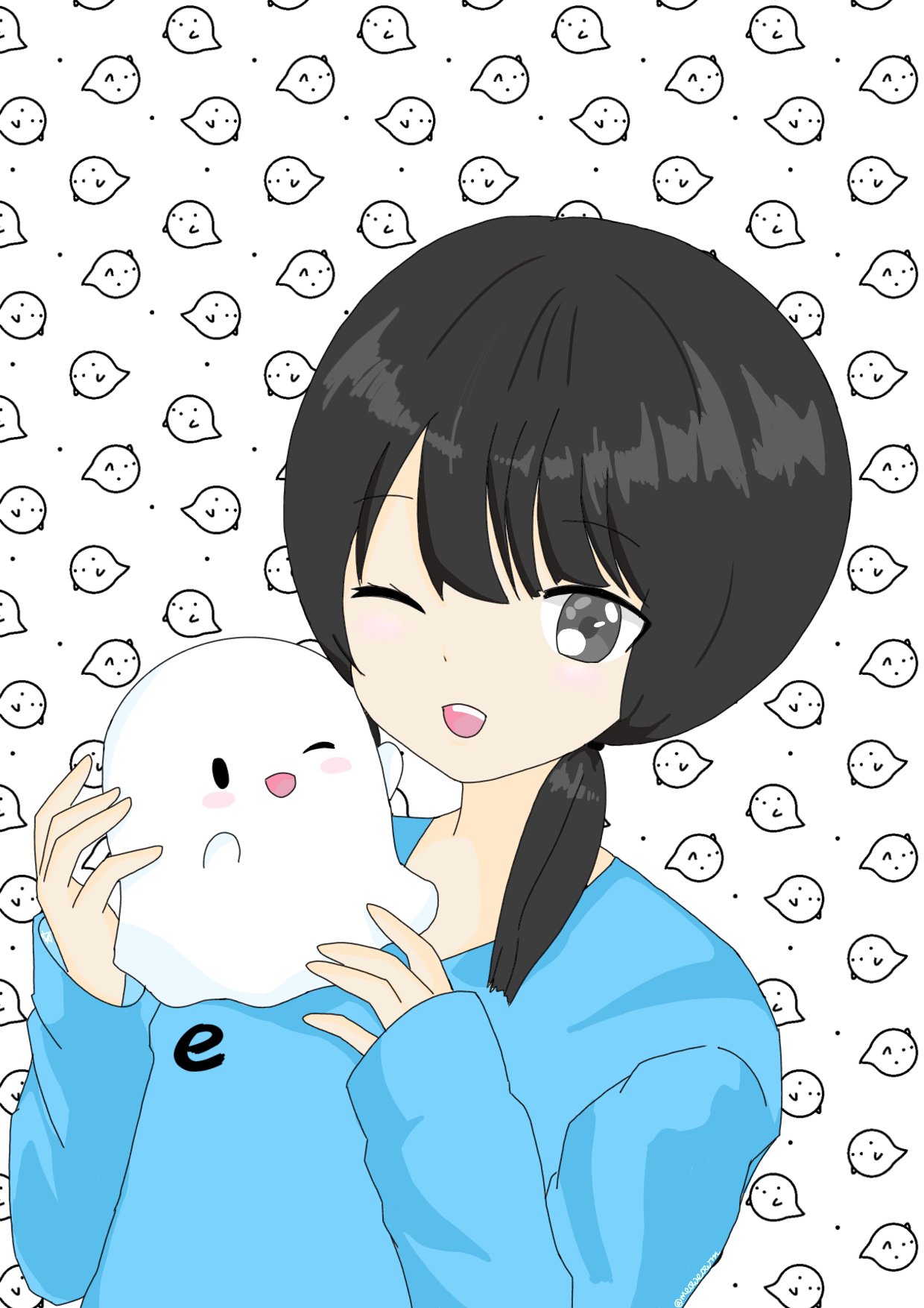 New profile pic 😺😺 #anime #animegirl #fanart #cute #art #artis #animeart  #cuteart #cuteanime #animeartist #digitalart…