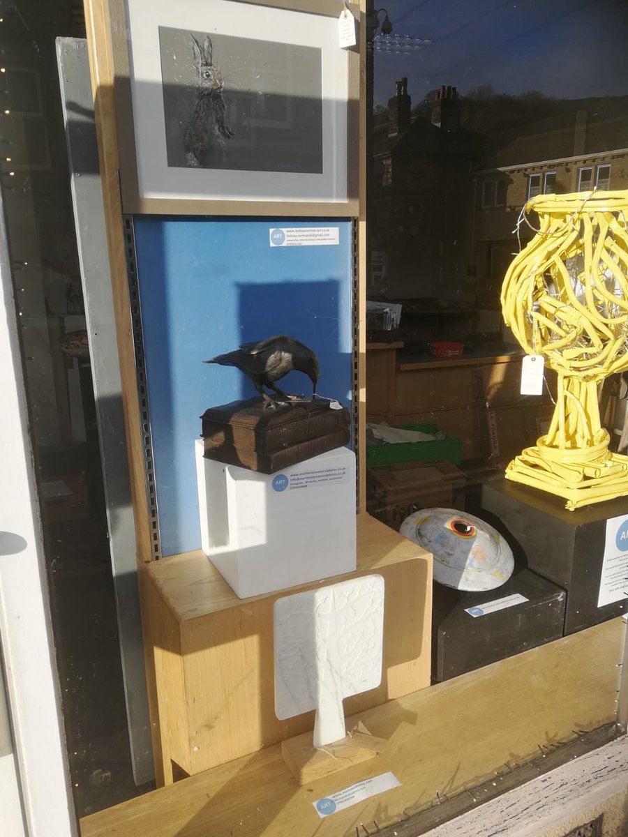 Sadly the ART pop up in #Holmfirth has had to close. But all featured artists are on show in the window 🖼 Thank you <a href="/MartinNormanUK/">Martin Norman</a>