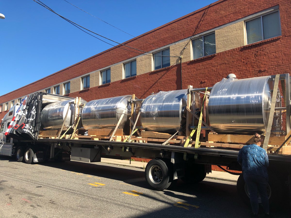 citystatebeer's tweet photo. DC, we are opening this spring, at 705 Edgewood St., NE! We are hiring at https://t.co/DqFK9Gd92e! We have our construction permit and are working hard to have beer in your hands no later than April--for now, please enjoy photos of shiny equipment and our space in progress: https://t.co/TxXg20FATJ