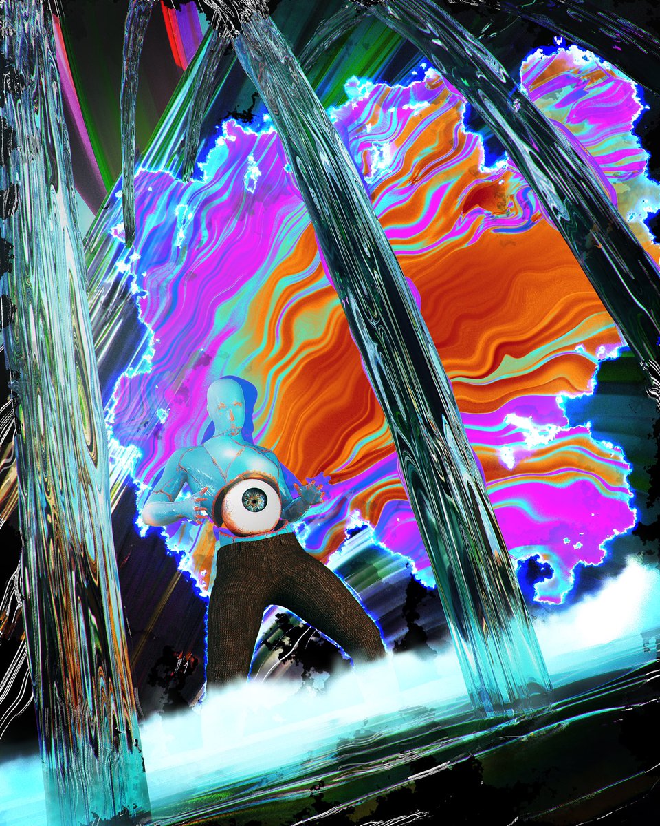 GrecoMichel's tweet photo. [ 446 ] - Cyclops, dimension travelling.
#c4D #art #nft #nftart #everyday #digitalart #cryptoart #aftereffects #adobe #3D #render #artist #nooneknowsme #colors #storytelling https://t.co/yBOptzDzn3