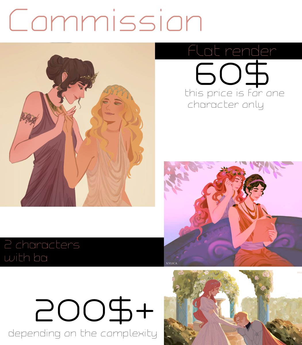 Hi i'll be opening commissions for 2021!~~
I plan to save up because my funds are running low ;;
Retweets are very much appreciated and is really a big help !
<3
#commissionsopen  #Commission  #commissionart 