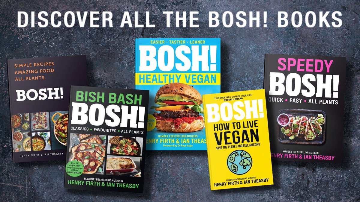 HQstories's tweet photo. Eating vegan doesn't mean breaking the bank! In this super simple #BOSHBasics recipe, you can save money, the planet AND your leftover veggies! Click here: https://t.co/B2nGY9BeRt
Find a whole host of inspiration in the @BOSHTV cookbooks here π https://t.co/1yZYGUqezr https://t.co/B5AMAc26fq