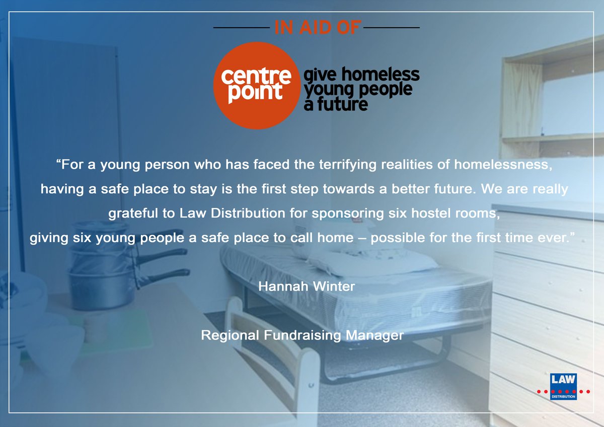 In these challenging times, we know that a helping hand is vital for those that need it. That's why we are increasing our commitment to <a href="/centrepointuk/">Centrepoint</a> in 2021.