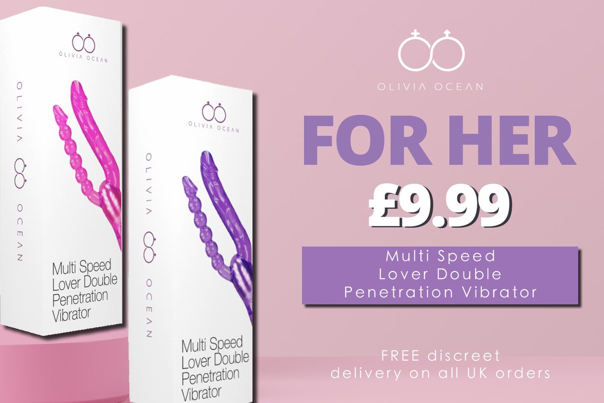 💕F O R | H E R💕
DOUBLE PENETRATION RABBIT 🐰 
💓 | Ultra-flexible for maximum comfort and satisfaction.
💓 | Multiple speeds of vibration 
💓 | Twist-base control for easy operation 
💓 | Completely waterproof
🤩⤵️ONLY £9.99
bit.ly/3gWzOmT
