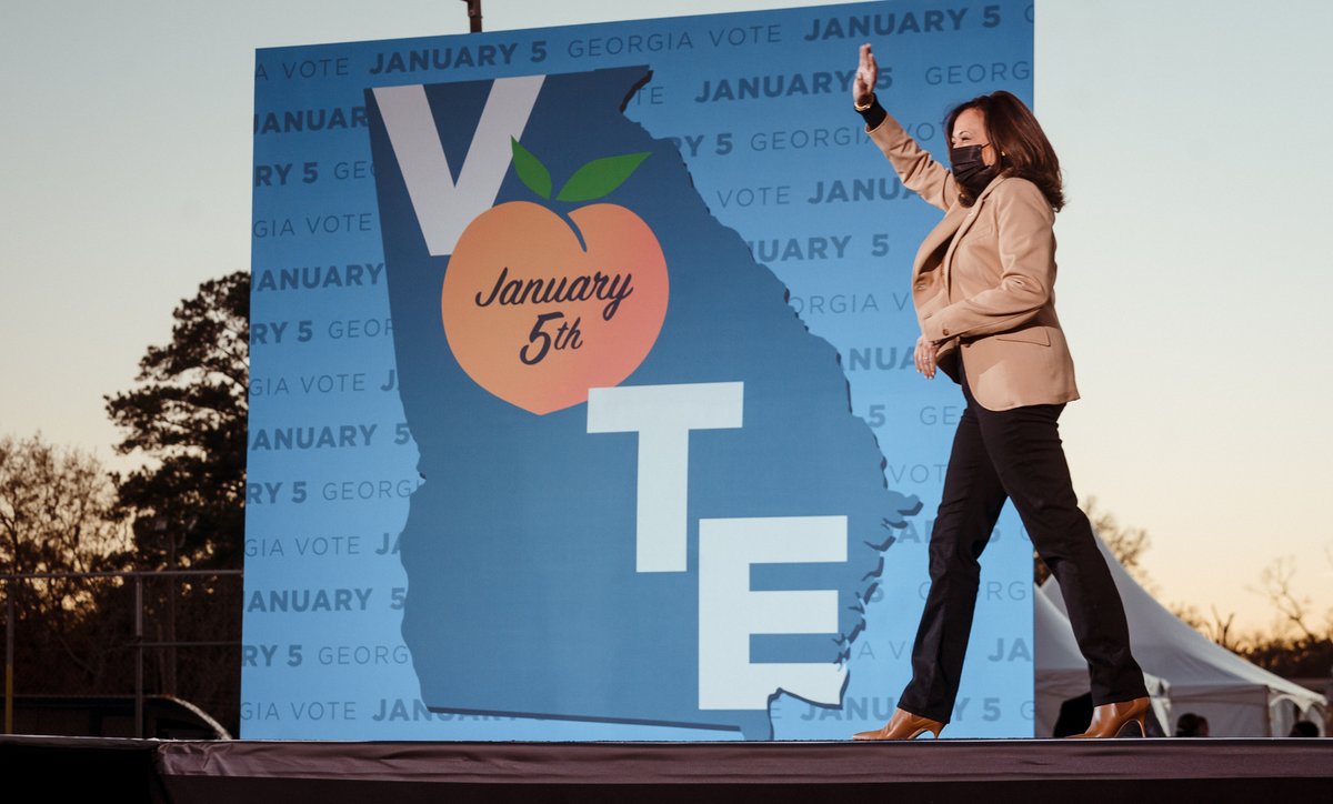 Georgia, polls are now open! Your vote is your voice, and your voice is your power. Now is the time to stand up, speak out, and vote for a better future. Go to IWillVote.com/GA to find your polling location. 

📷: <a href="/kevloweryphoto/">Kevin Lowery</a>