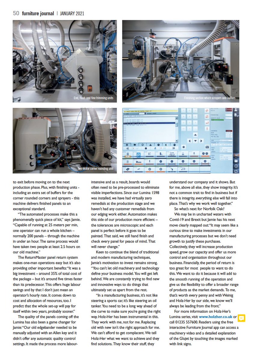 csj_pr's tweet photo. I often find myself interviewing some fascinating characters but it's not every day I get to meet a company owner that is as forward-thinking as Jamie Everitt, owner of @NorfolkOak. 

#HolzHerUK #HolzHer #OrangePower #FurnitureJournal #Edgebander #Lumina #PanelProcessing https://t.co/uBwffL403I