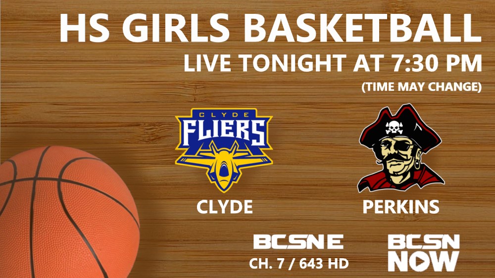 Clyde will take on Perkins in HS girls basketball LIVE tonight at 7:30 PM only on #BCSNE and the BCSN NOW app! 🏀

Non-Buckeye customers can purchase a streaming ticket for this event for $12.

To order: bcsnapp.com/watch.