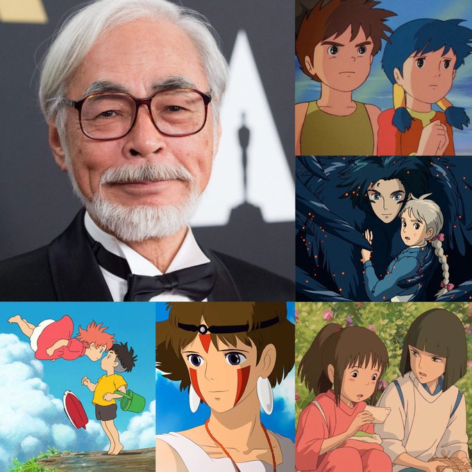 Happy 80th birthday Hayao Miyazaki  
