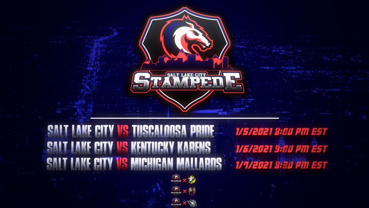 Our schedule for the group stage in the first qualification tournament.