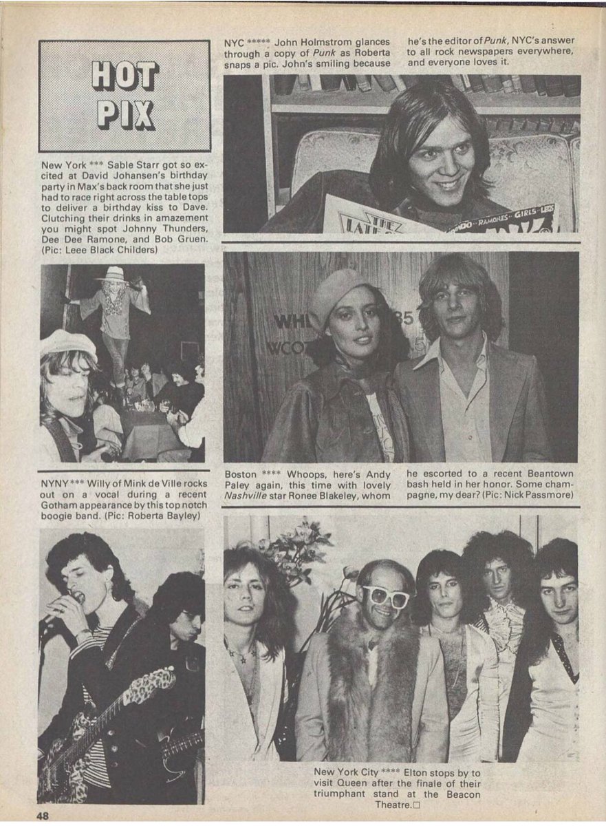 ふゆ 1979年9月号 クイーン キキ ディーを訪問 前年秋 どちらもライブのため同時期にテネシー州ナッシュビルにいた時のもの