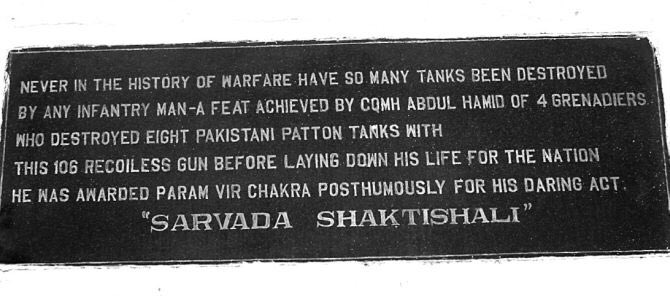 He was awarded Param Vir Chakra Posthumously for his daring act.” the memorial read.+