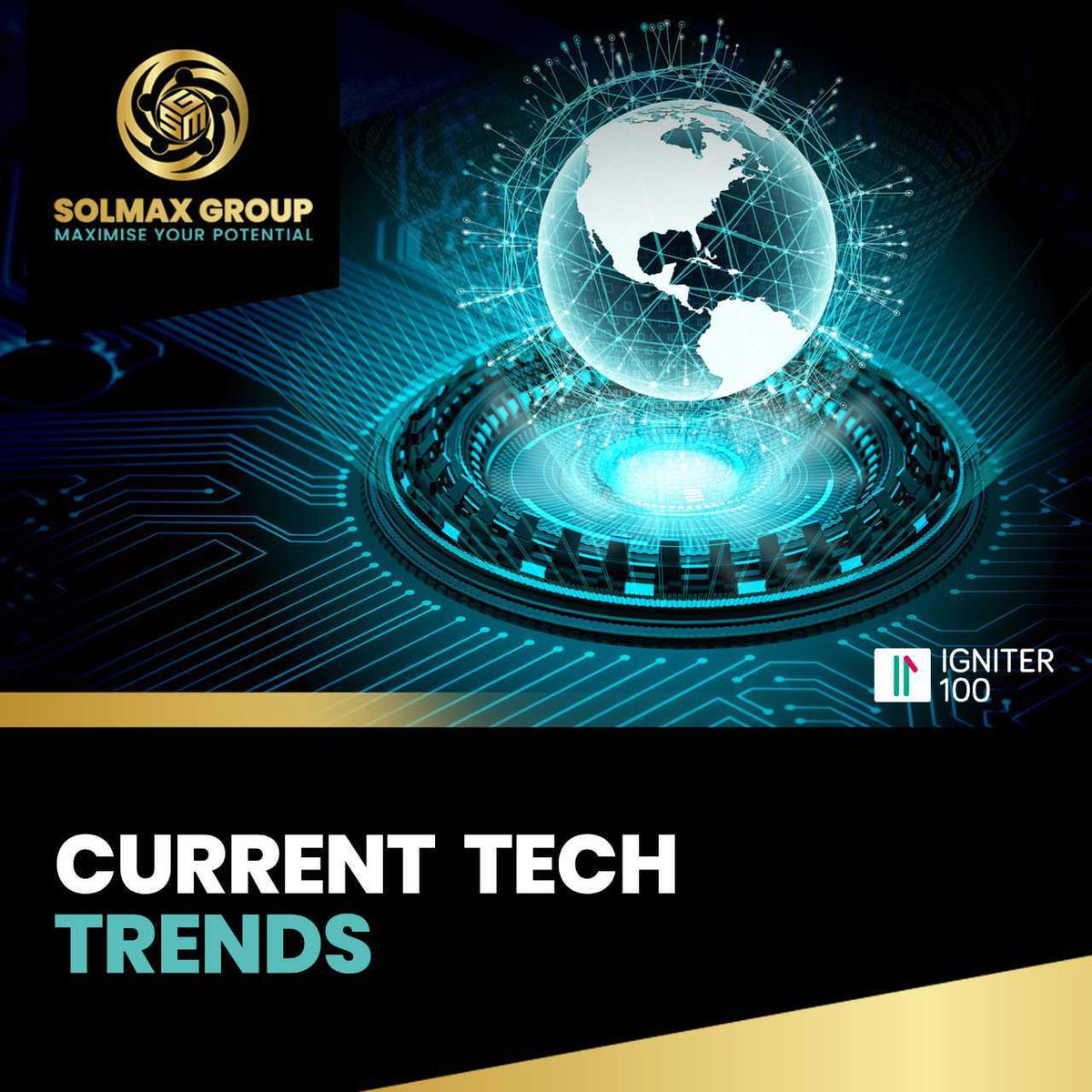 SolmaxGlobalTL's tweet photo. Take a look at the current trends and emerging technology in 2020 - cybersecurity, artificial intelligence and blockchain. Courses for all of these emerging tech fields are available through the iGniter Academy. #solmaxgroup #smgdisrupter #maximiseyourpotential #igniter100 #tech https://t.co/XXIJGAqas3