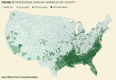 Although this map is colored green, may as well call this the Black Belt, because it's been whooping ass lately. That dark area is going to make life uncomfortable for the GOP. They know it. Why do you think voting rights were gutted?