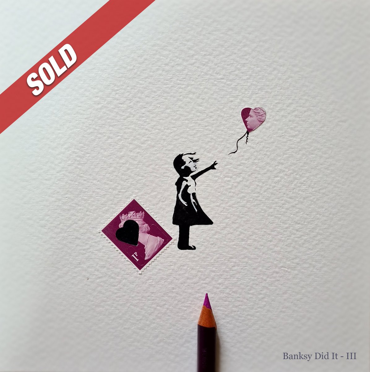 Spherical Thoughts (@aksphere) on Twitter photo SOLD. Banksy Did It I, II and III
Client: Private collector, London
Watercolour and <a href="/RoyalMail/">Royal Mail</a> postage stamp.
#banksy #sold #art #streetart #banksyart #watercolourart #contemporaryart #urbanart #keithharing #royalmail #royalmailstamps #StaySafe SOLD. Banksy Did It I, II and III
Client: Private collector, London
Watercolour and <a href="/RoyalMail/">Royal Mail</a> postage stamp.
#banksy #sold #art #streetart #banksyart #watercolourart #contemporaryart #urbanart #keithharing #royalmail #royalmailstamps #StaySafe