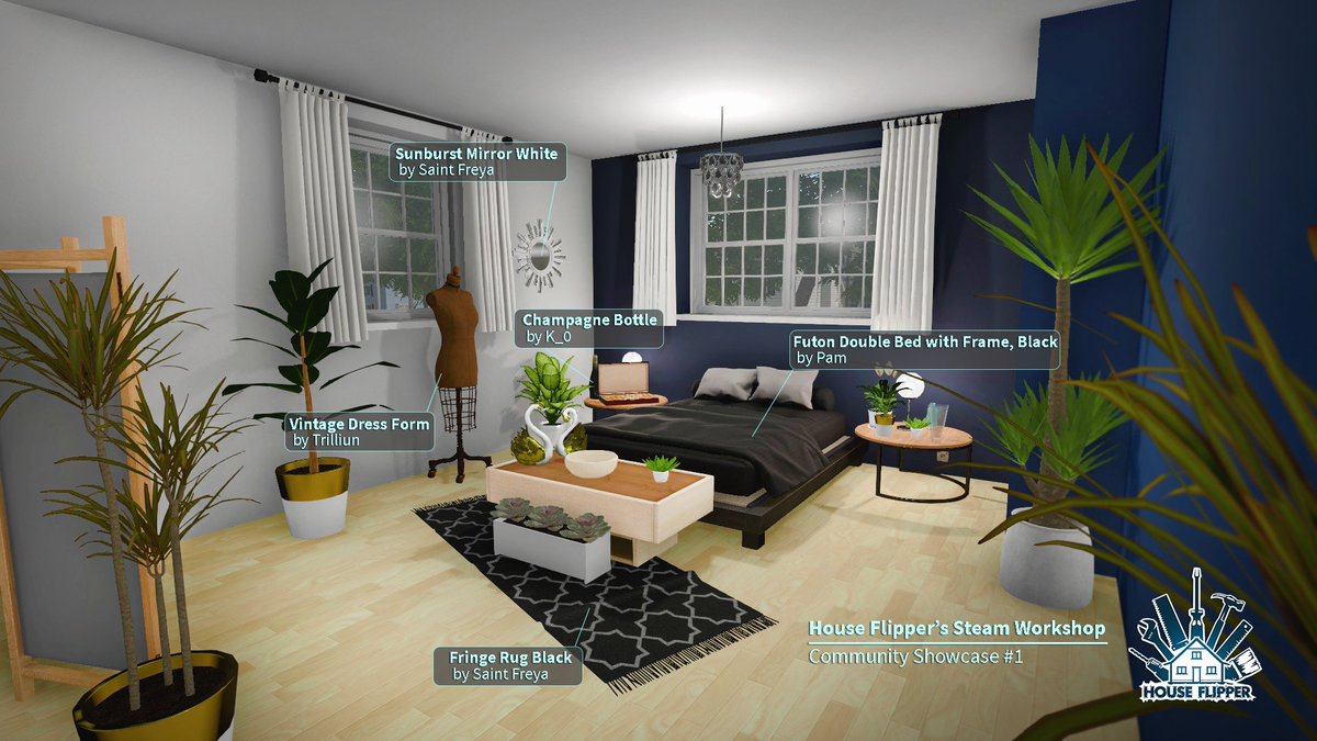 house flipper game house with starry night house flipper game house with starry night