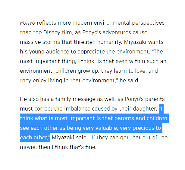 Miyazaki on Ponyo https://www.syfy.com/syfywire/legendary_animator_miyaza