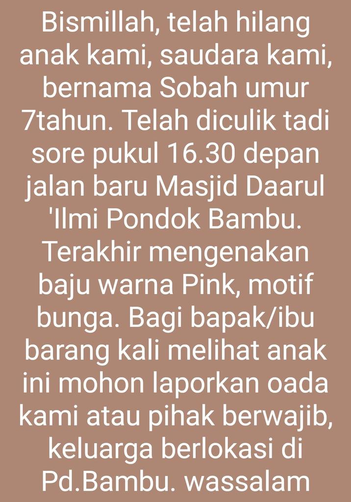BktOjek's tweet photo. Mohon bantuannya 🙏 https://t.co/AGW4GoenLK