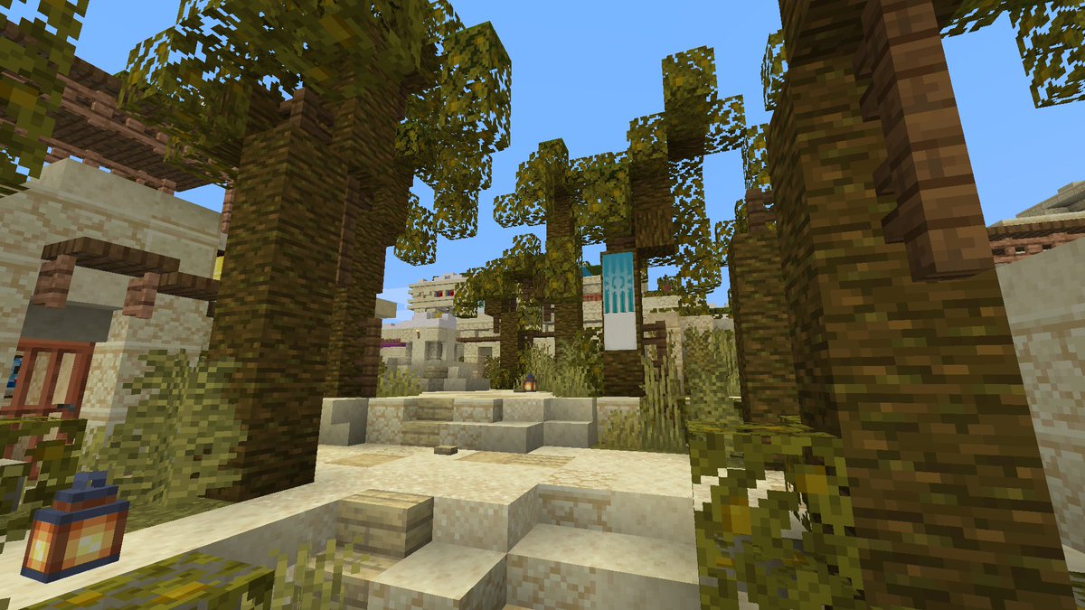 hespalus's tweet photo. Overall, I'm pretty happy with it ^^ 
Certain areas have not been finished yet, but I don't think I'll complete them soon. Still WIP/planned is a sandstone quarry, as well as a port district. Feedback is always appreciated! ^^ https://t.co/aczrQwTvf9