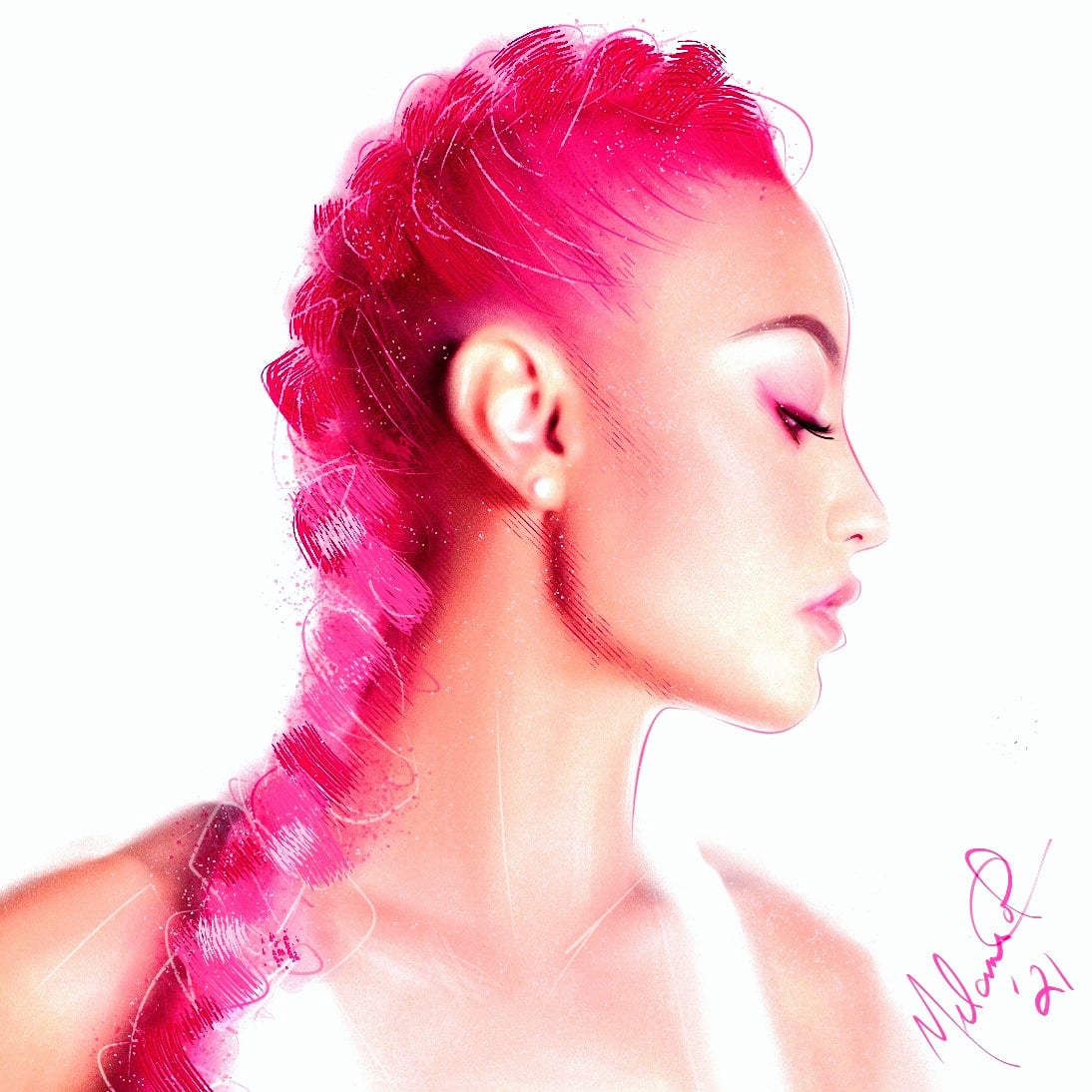 MelColemanArt's tweet photo. #natalieevamarie  is #pinkstorm 

#drawing #digitaldrawing #digitalpainting #nem #nemfashion  #fitness #artistsontwitter #wwe https://t.co/oxku2gNPhh