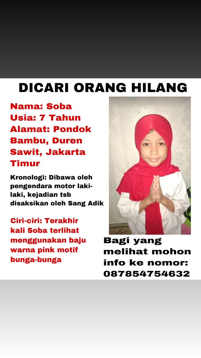 0taknangka's tweet photo. Bang @mazzini_gsp @pantungalimar @halleluhellyeah .. bantu retweet, bang 🙏🙏 sodaranya temen kantor https://t.co/MPmUy5zldl