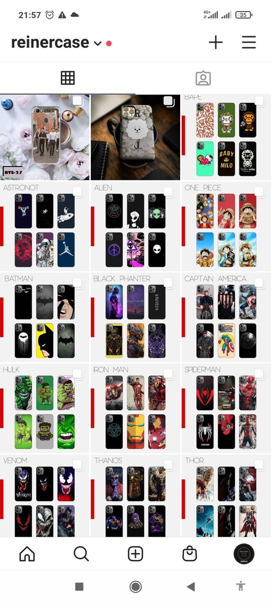 Reinercase's tweet photo. Yuk yang mau liat" Katalog lebih lengkapnya bisa kunjungi instagram kami di https://t.co/IEVME7yNGq buruan kapan lagi punya case dengan kualitas premium yakann murah lagi 😜🤭🤭

#zonajualan #customcase  #zonaba #zonabu #zonauang #case #shopping #BTSARMY #termurah https://t.co/vUWOvhXpGx
