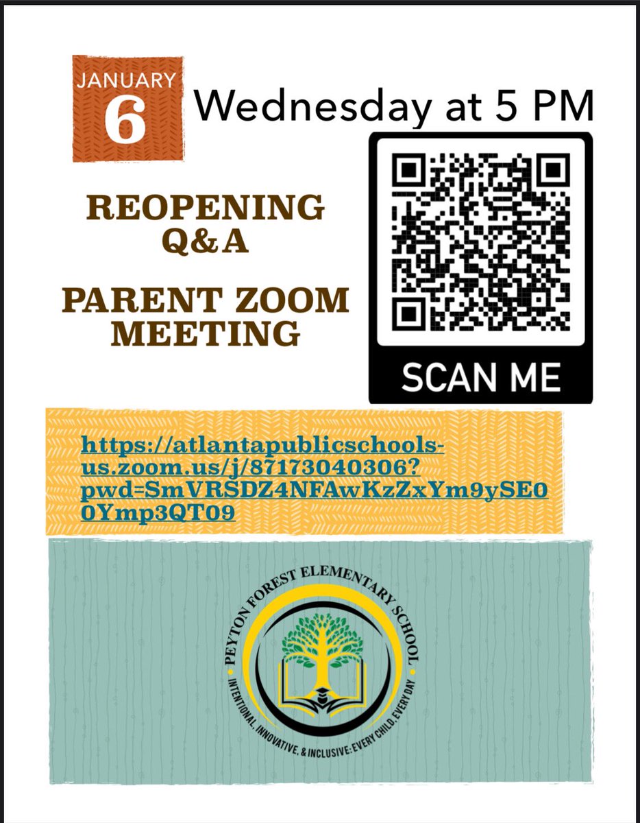 APSPeyton Forest (@apspeytonforest) on Twitter photo Welcome back PFES family! Please join us this Wednesday for our Parent Reopening Q&A session. See you there! @peytonprincipal @AssocSupBattle <a href="/DiggsAP/">Allen Page III</a> @PFES_SchoolBiz Welcome back PFES family! Please join us this Wednesday for our Parent Reopening Q&A session. See you there! @peytonprincipal @AssocSupBattle <a href="/DiggsAP/">Allen Page III</a> @PFES_SchoolBiz