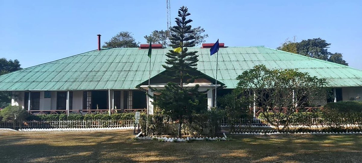 joyphukan's tweet image. The Misa Polo Club set up in 1888 looks beautiful. This tea club adjacent to the Misa Cantonment was renovated few years ago at the initiative of Mr Ranjit Barthakur, Chairman of Amalgamated Plantations of the @TataCompanies Photos taken by Mr Hardeep Singh Matharu