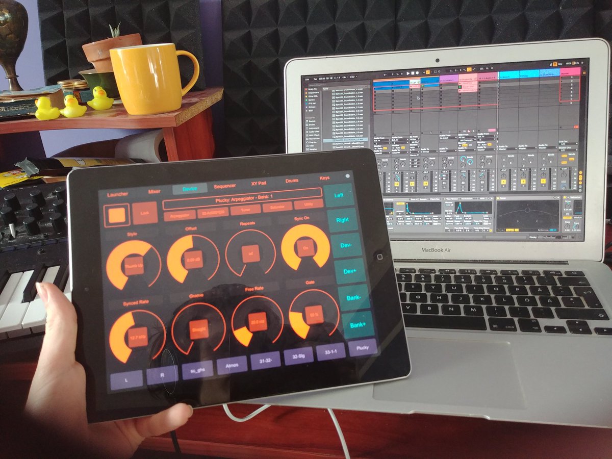 rhunprod's tweet image. But it finally works!
#livecontrol #touchosc #ableton