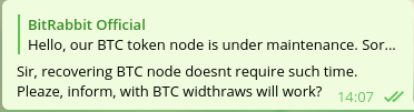 PoolTokyo's tweet image. FYI,

Community, @CoinMarketCap, @miningpoolstats, @trivechain_trvc  have to know that exchange bitrabbit.io is scam. They don't withdraw BTC. Only accept:))
