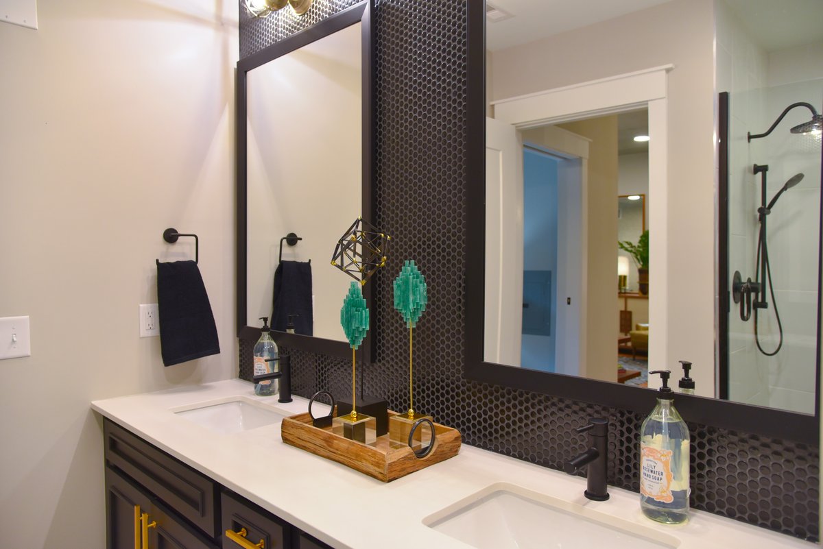 Step into luxury living at <a href="/VanAlenNC/">Van Alen</a> ! This community is tastefully designed with rainfall showers and black and white finishes. You don't have to buy a home to experience this level of luxury! Visit livevanalen.com to reserve your apartment today.

#ThisIsNWRLiving...