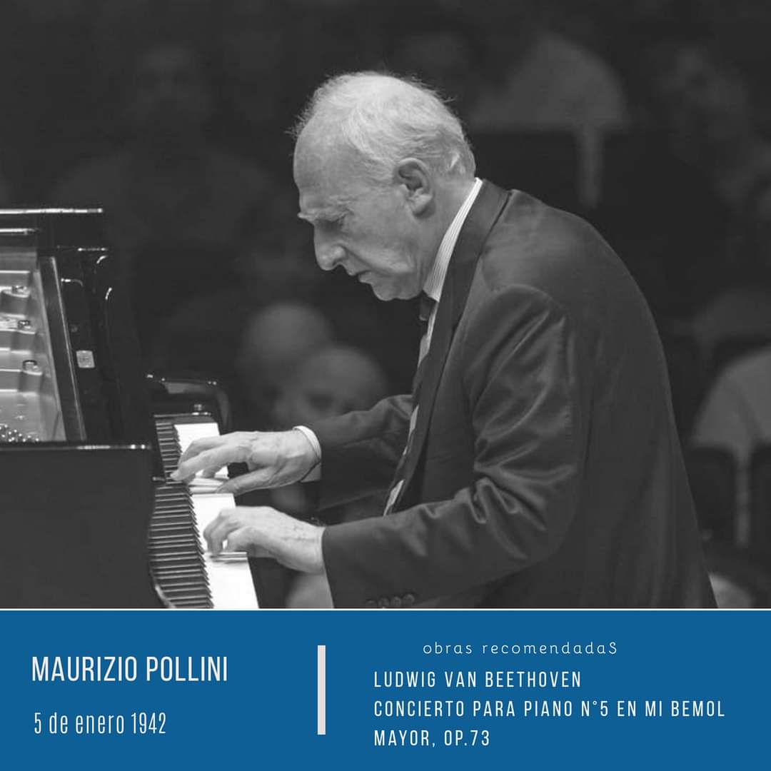 
Happy Birthday Maurizio Pollini! 