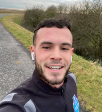 TheBHF's tweet photo. Good luck to Harry who is running a minimum of 5k every day throughout January to raise money for the BHF. 🌟

Harry is running in support of his mum who suffered a burst blood vessel in her heart four years ago, but has since gone on to make a good recovery. https://t.co/PTLndh7Yr5