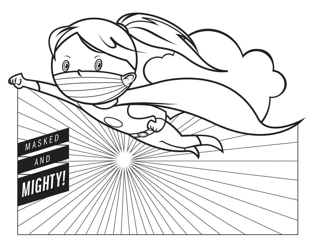 MaskedMighty's tweet image. Have you colored a Masked and Mighty color page yet? Follow the link to print them off and color! maskedandmighty.org/resources