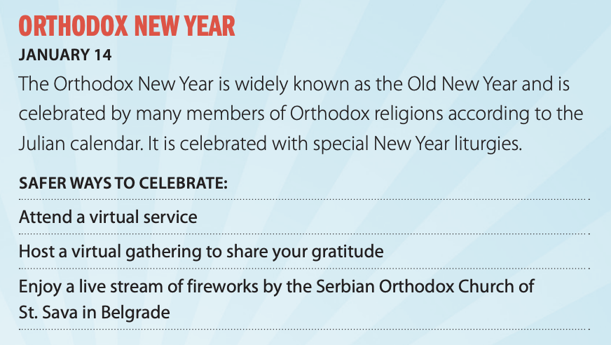 MaskedMighty's tweet image. How will you safely celebrate Orthodox New Year? Our Winter Holiday Guide has some great ideas for you to check out! maskedandmighty.org/winter-holiday…
