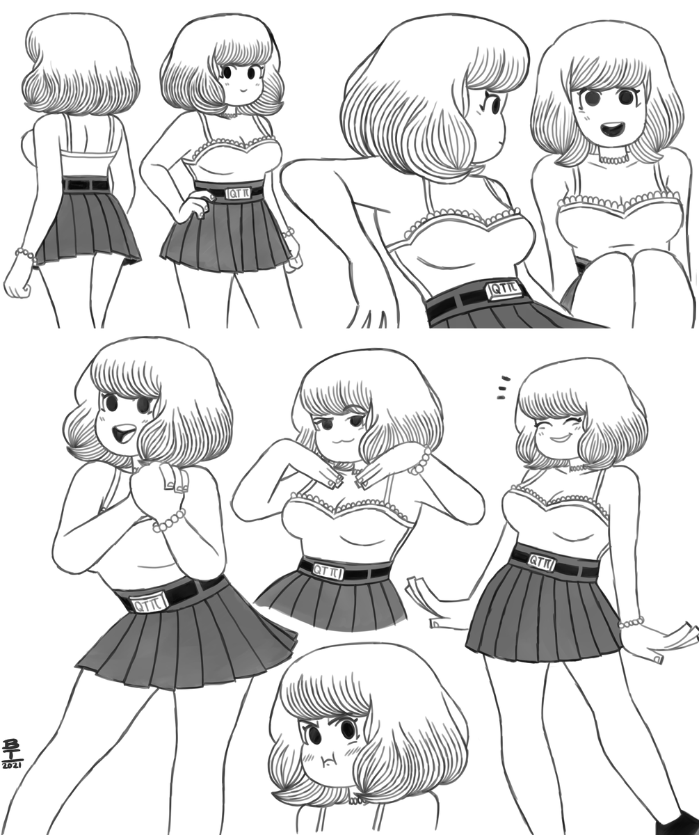 Buncha cute Narif sketches. 
