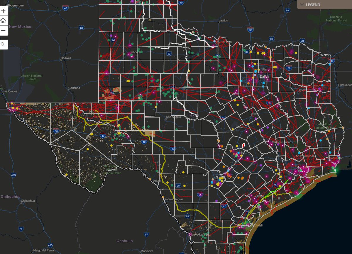 TexasPipelines's tweet photo. George P. Bush’s Energy Map of Texas 2020 showcases Texas’ “unique comprehensive approach” to energy and includes an interactive map of the state’s major #pipelines. @txglo #txlege #Texas #oilandgas #energy Take a look at https://t.co/aboUIFu5Lw. https://t.co/i4SOybJZV1