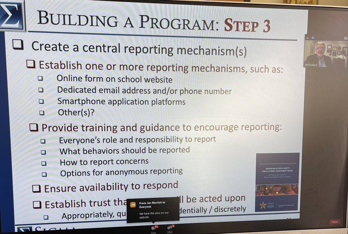 How to build an effective threat assessment team! @TxSchoolSafety