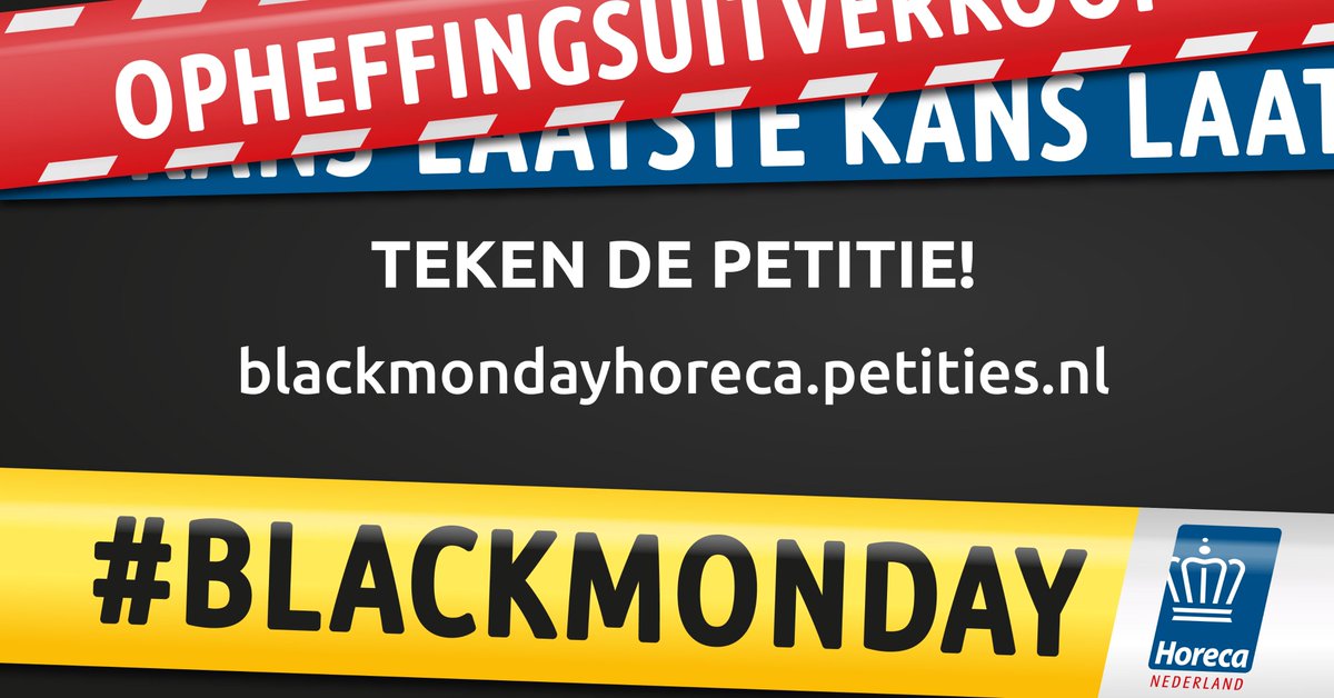 Ook in 2021 is het belangrijk om de #BlackMonday petitie onder de aandacht te brengen! Momenteel is de petitie ruim 85.000 keer ondertekend. Bij 100.000 handtekeningen wordt de petitie aangeboden. Vraag iedereen om de petitie op bezoek.khn.nl/3oikYKx te tekenen en te delen.