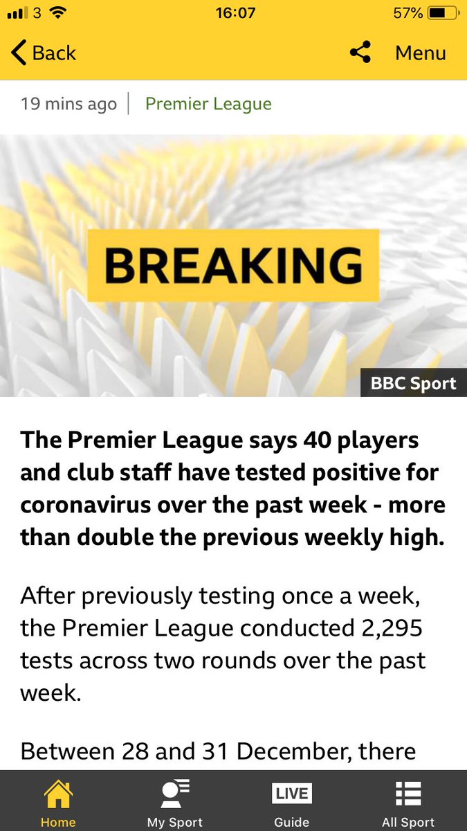 HighfieldSoluti's tweet photo. What is the sense in keeping football going when we are all in lockdown. Does it takes player to die before we take action. https://t.co/A78Ek3I5Ru