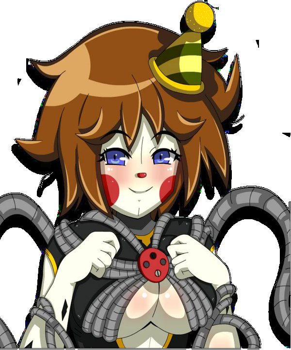 Five Nights In Anime Girls on X: Ennard VERY LOVING she cannot control her  emotions so making her angry won't end up being so good for you   / X