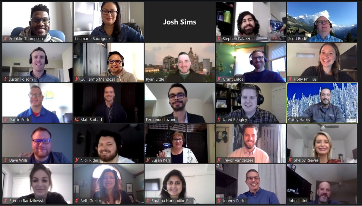 PCTYCareers's tweet photo. Please join us in welcoming these friendly faces to our @Paylocity family!!! We have 56 new hires and some furry friends joined us too. ❤️ 🧡 🐾 🎧 💻 😊 #InsidePaylocity #PCTYNewbies #RemoteNEO #PCTY #ForwardTogether https://t.co/hJQ1mWrFhs
