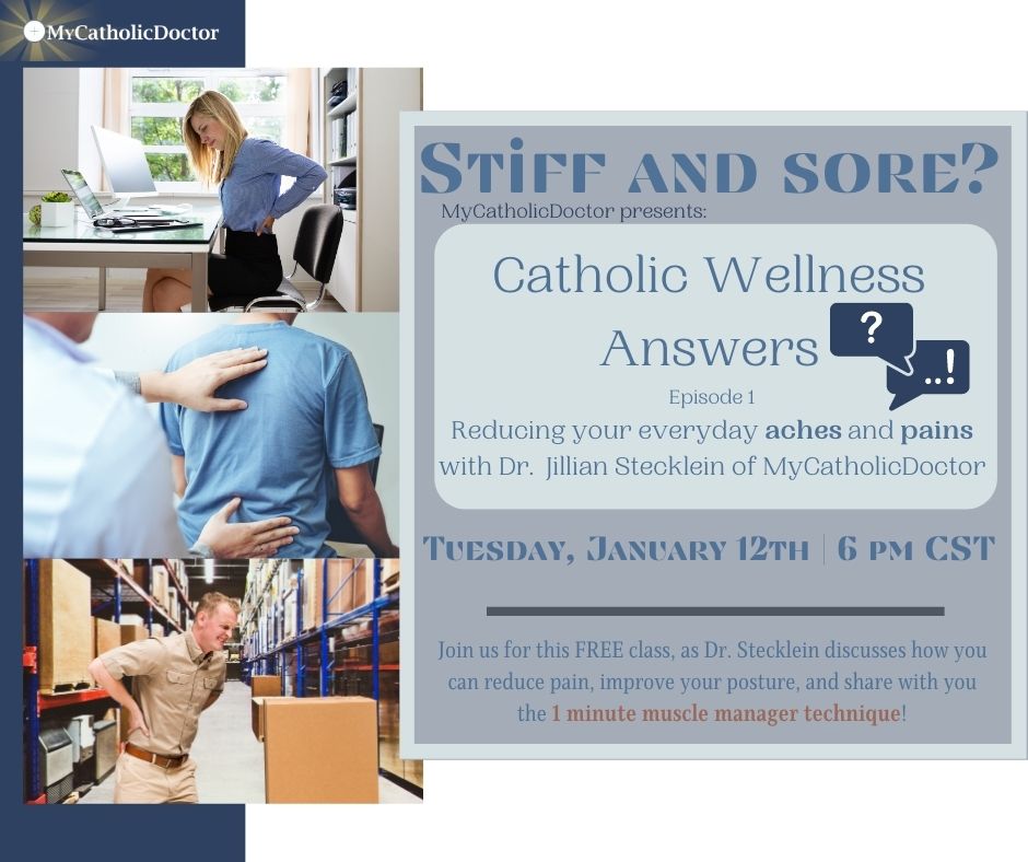 catholic_doctor's tweet image. Bring your questions because we have answers 📓

Mark your calendars for next week, Tuesday January 12th, for our first episode of Catholic Wellness Answers. 

👉 You can find the link to join here:

fb.me/e/39YfPVKML

#catholicanswers #catholicwellness #catholic