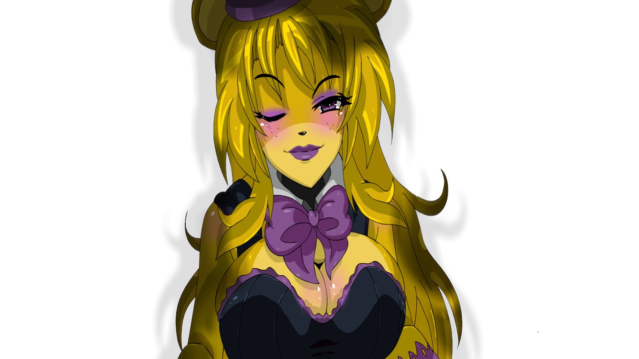 Five Nights In Anime Girls on X: Golden Freddy Or Fredbear The original  face of freddy fazbear's is here to shine she was requested by many and  their calls have been answered